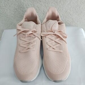FitFlop Sneakers Womens 10 Lightweight Knit Walking Shoes Cushioned Blush Pink
